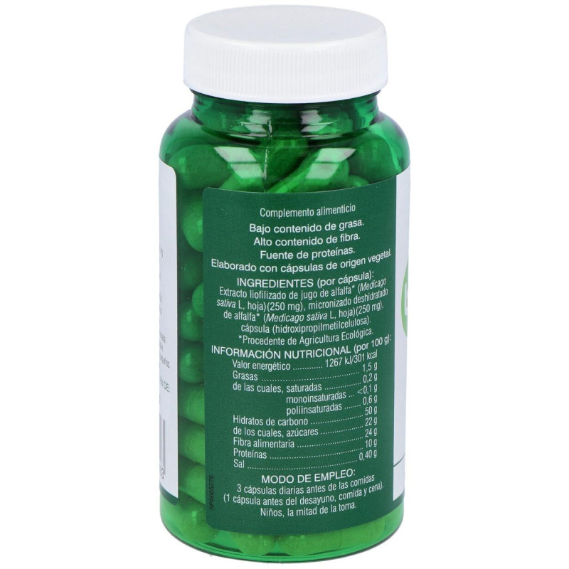 Verde de Alfalfa Bio 80caps - Soria Natural
