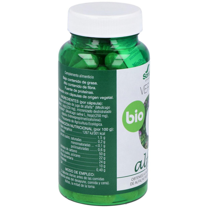 Verde de Alfalfa Bio 80caps - Soria Natural