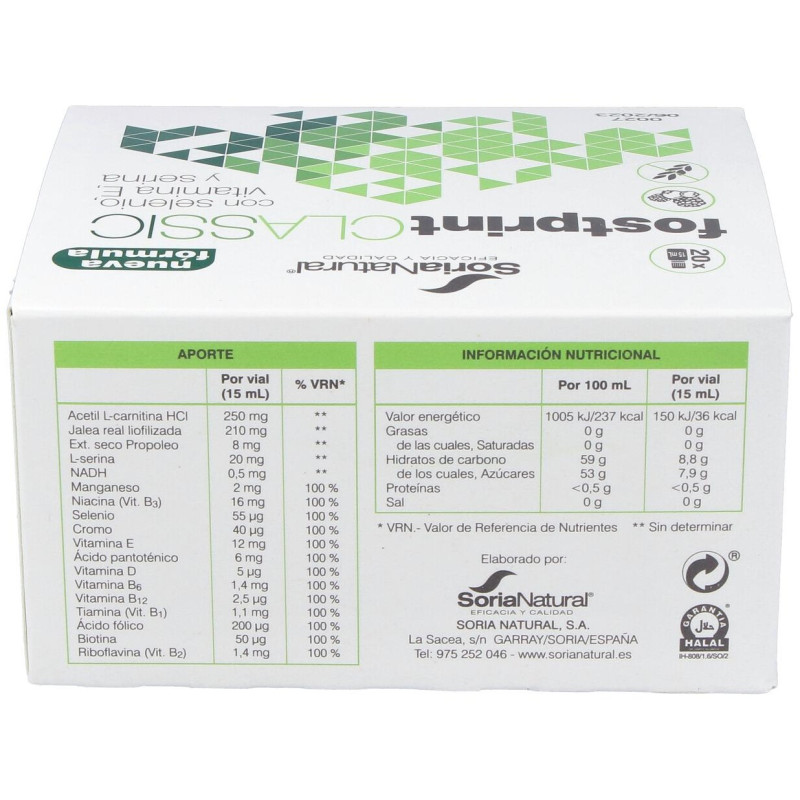 Fost Print Classic 20viales Nueva Formula - Soria Natural
