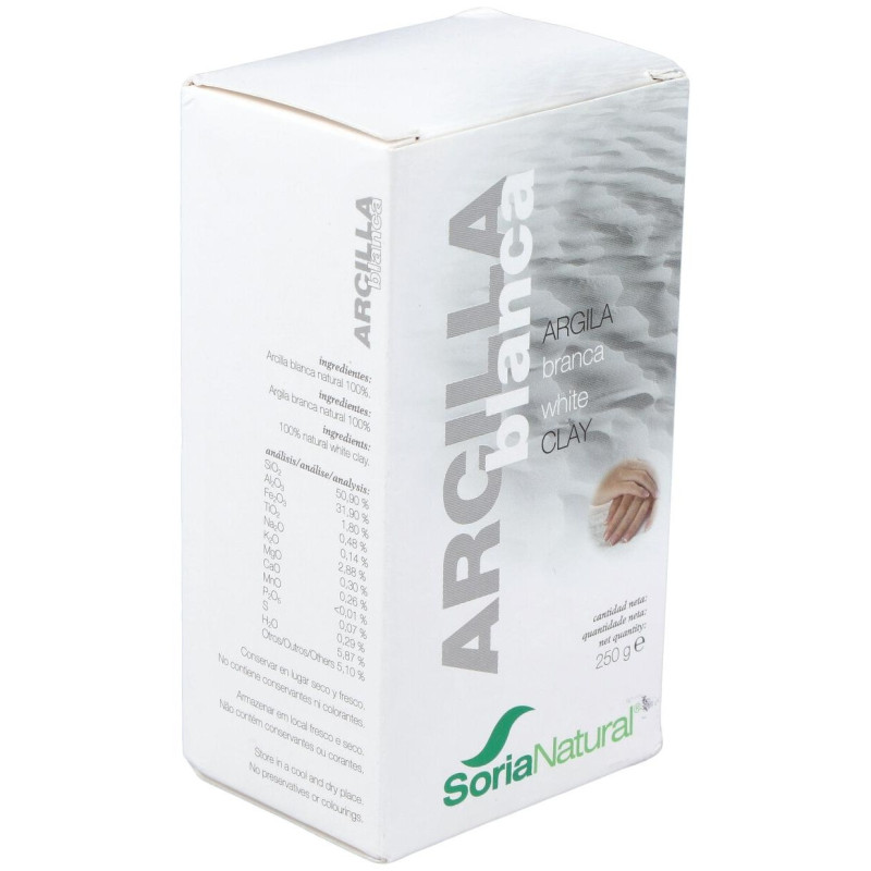 Arcilla Blanca 250g - Soria Natural