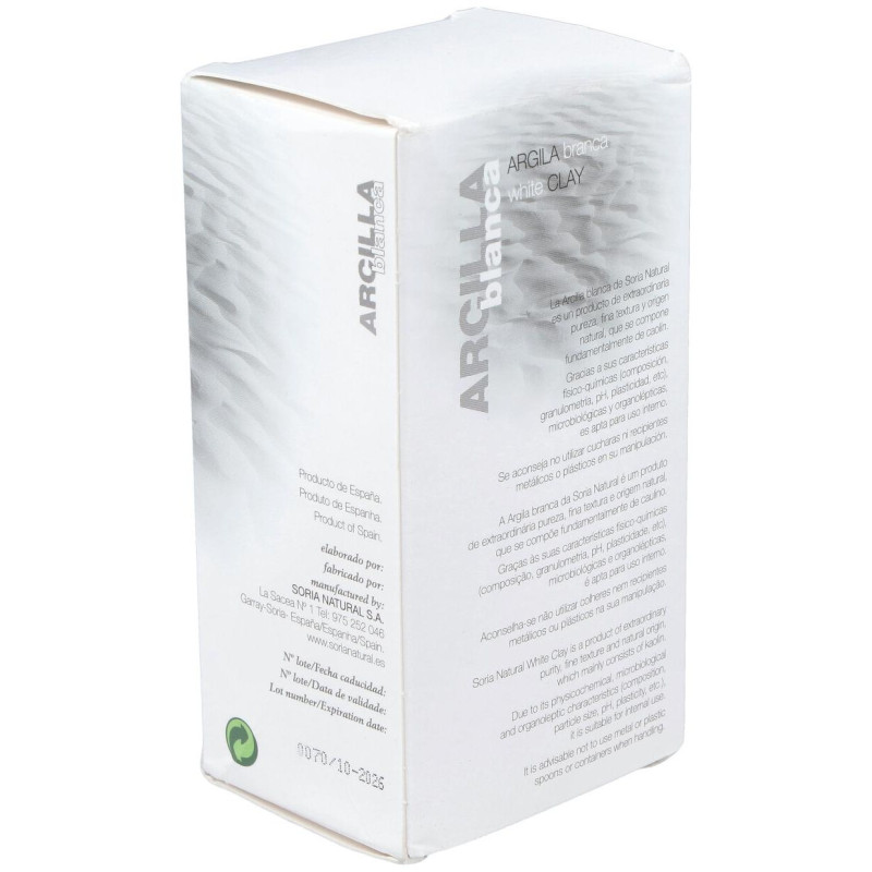 Arcilla Blanca 250g - Soria Natural