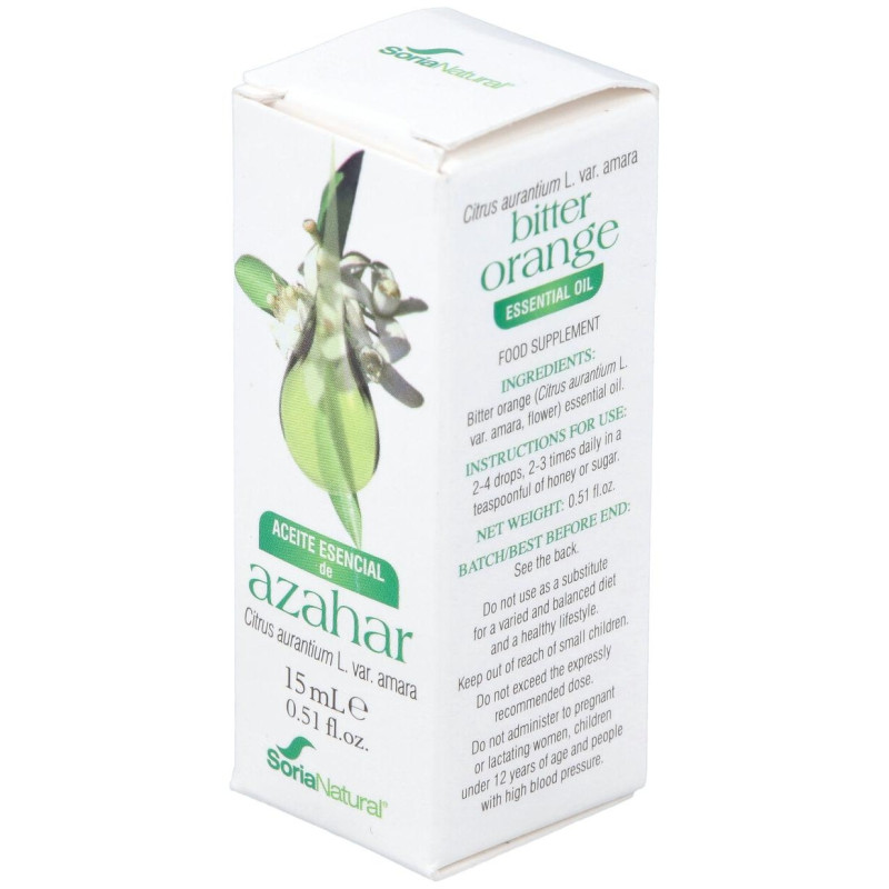 Flor Laranjeira Oleo Essencial 15ml - Soria Natural