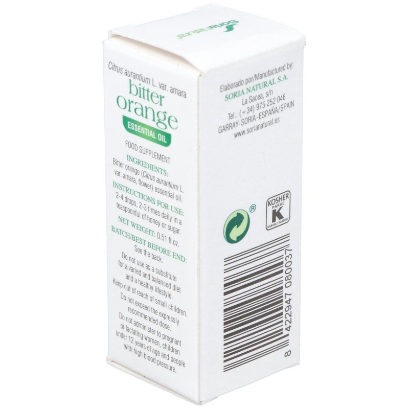 Flor Laranjeira Oleo Essencial 15ml - Soria Natural