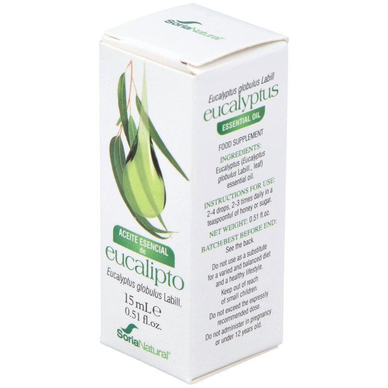 Aceite Esencial de Eucalipto 15ml - Soria Natural