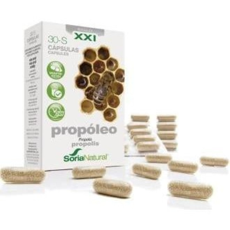 30 - S Propóleo Xxl 30 Cápsulas - Soria Natural