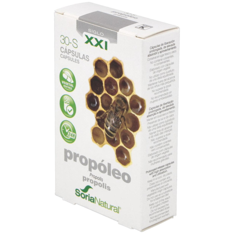 30 - S Propóleo Xxl 30 Cápsulas - Soria Natural