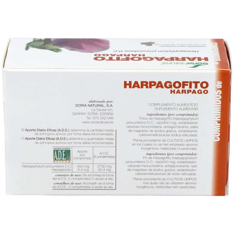 Harpagofito 60 Comp Soria Natural