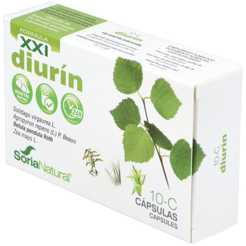 Cap.c - 10 Diurin Xxi V.oro+grama+abed+maiz 30cap - Soria Natural