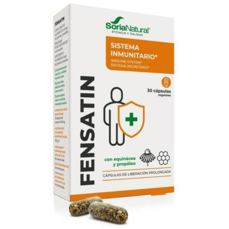 Cap.c - 13 Fensatin Xxi Echinacea+propoleo 30cap - Soria Natural