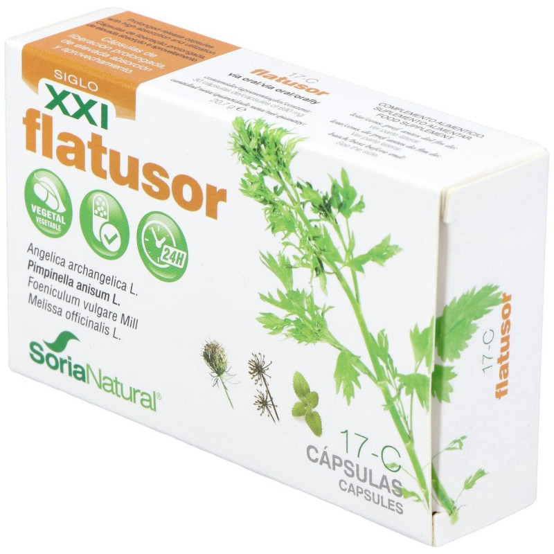 Cap.c - 17 Flatusor Xxi Ang+anis+hinoj+melis 30cap - Soria Natural