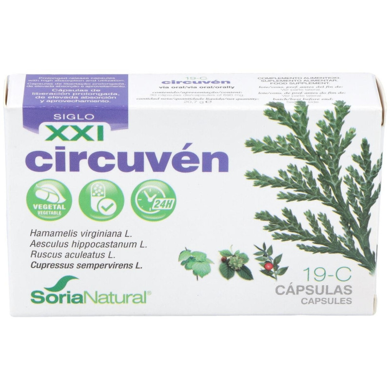 Cap.c - 19 Circuven Xxi Rusc+cipre+hama+casta 30cap - Soria Natural