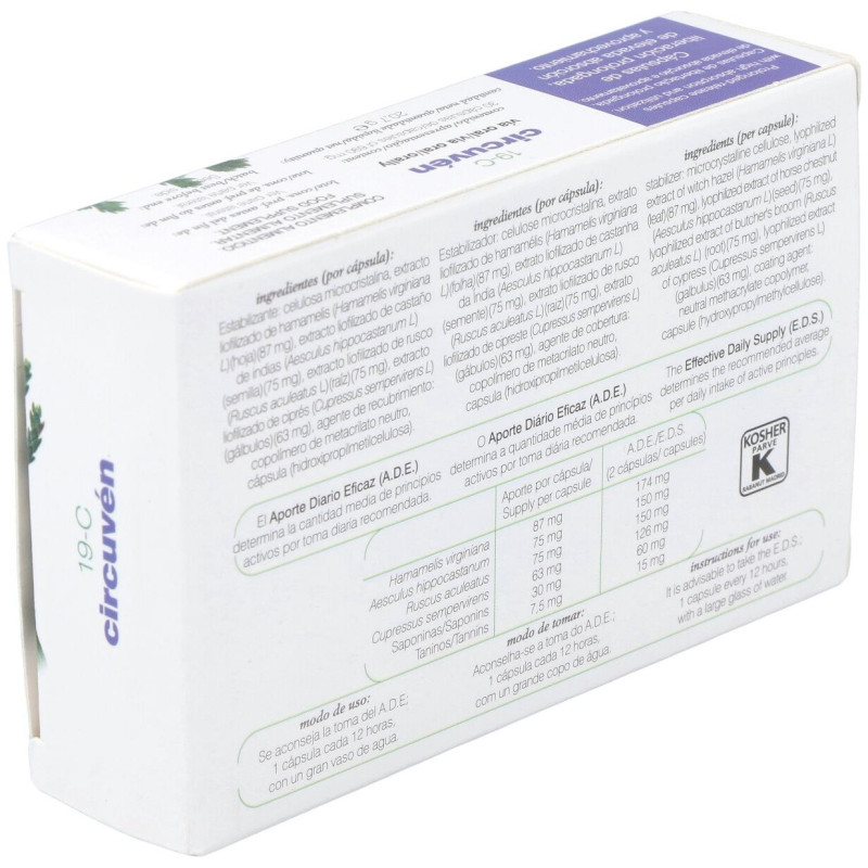 Cap.c - 19 Circuven Xxi Rusc+cipre+hama+casta 30cap - Soria Natural