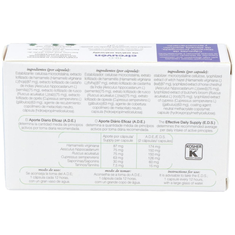Cap.c - 19 Circuven Xxi Rusc+cipre+hama+casta 30cap - Soria Natural