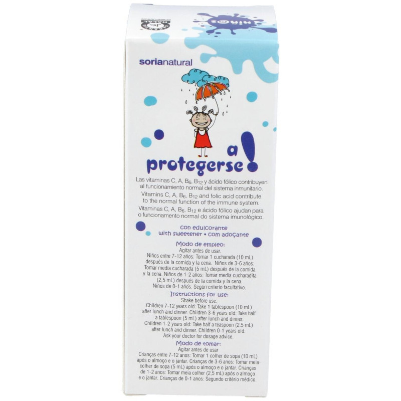 Jarabe Infantil a Protegerse 150ml - Soria Natural