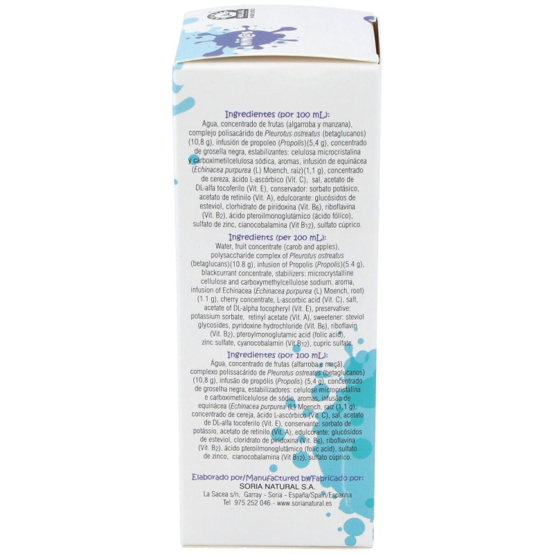 Jarabe Infantil a Protegerse 150ml - Soria Natural
