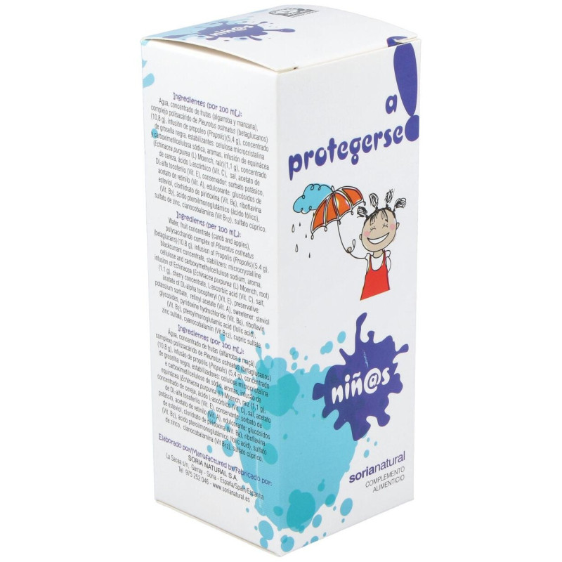 Jarabe Infantil a Protegerse 150ml - Soria Natural