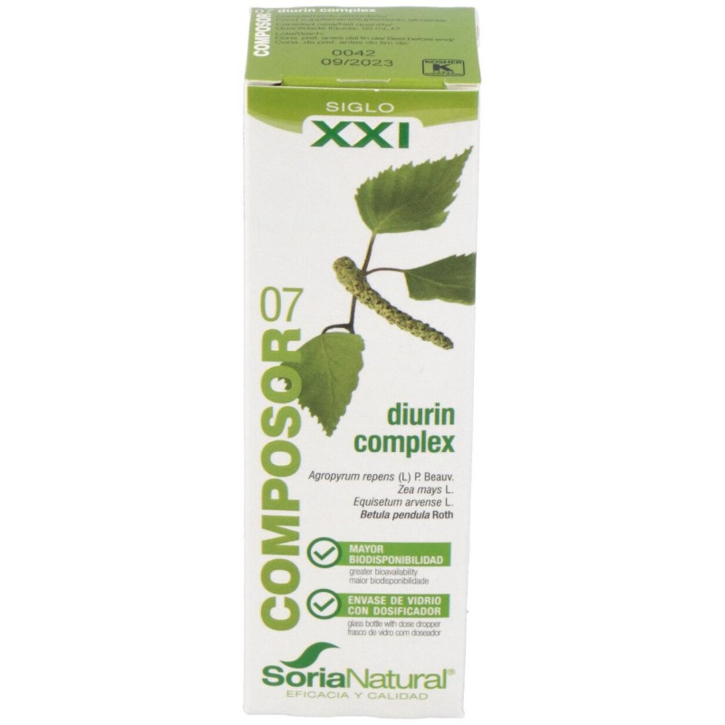 Composor 07 - Diurin Complex 50 ml - Soria Natural