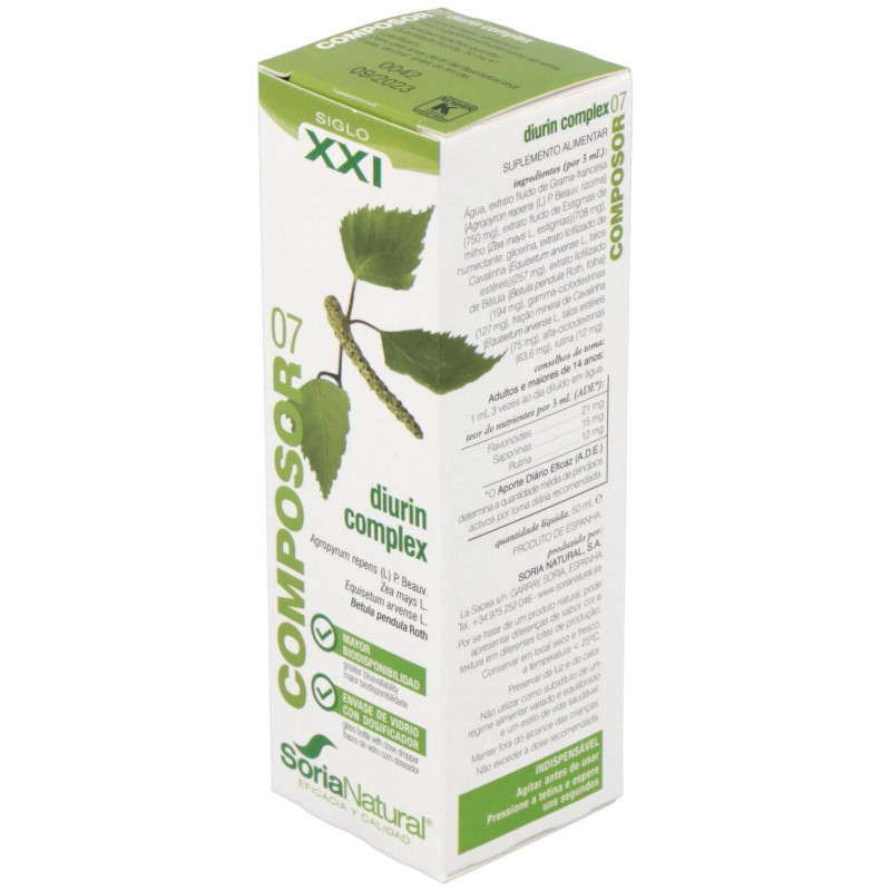 Composor 07 - Diurin Complex 50 ml - Soria Natural