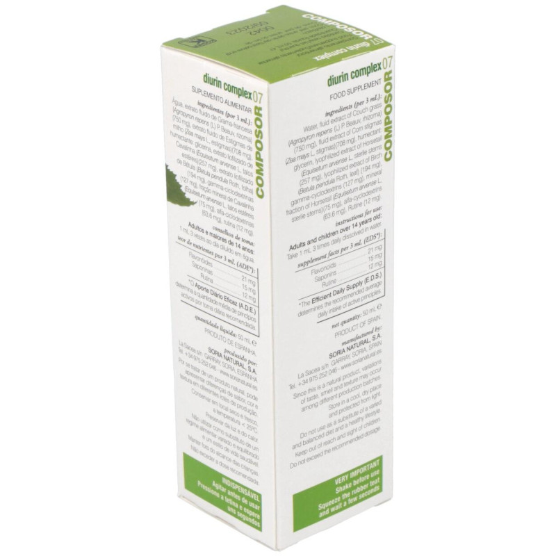 Composor 07 - Diurin Complex 50 ml - Soria Natural