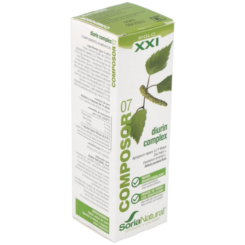 Composor 07 - Diurin Complex 50 ml - Soria Natural