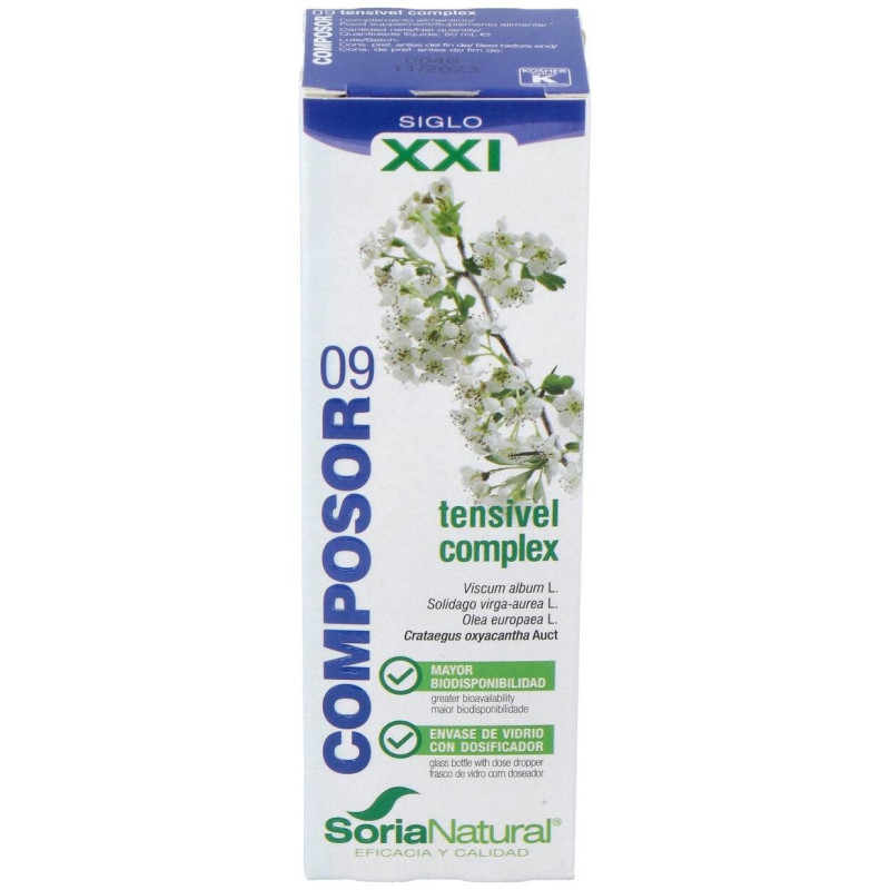 Composor 09 - Tensivel Complex 50ml - Soria Natural