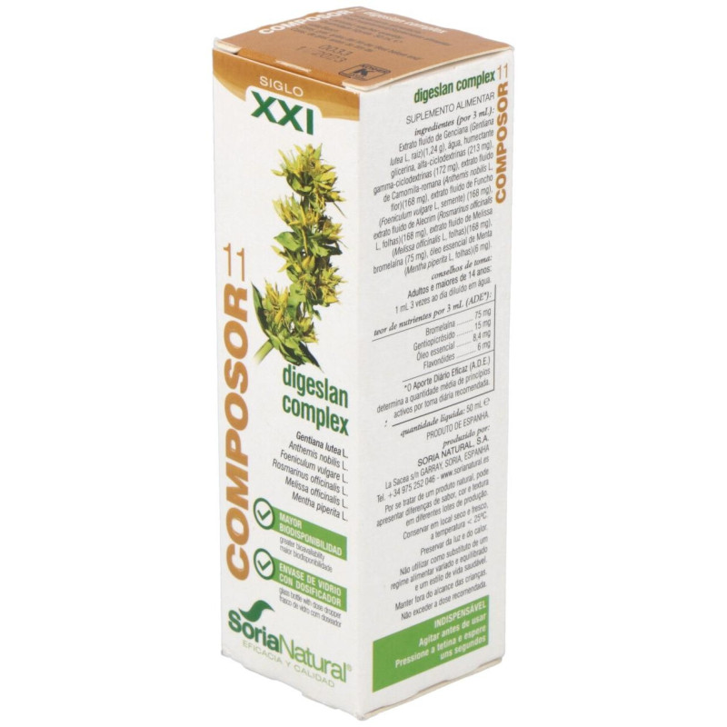 Composor 11 - Digeslan Complex 50ml - Soria Natural