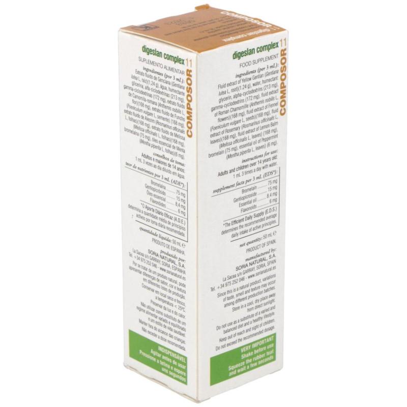 Composor 11 - Digeslan Complex 50ml - Soria Natural