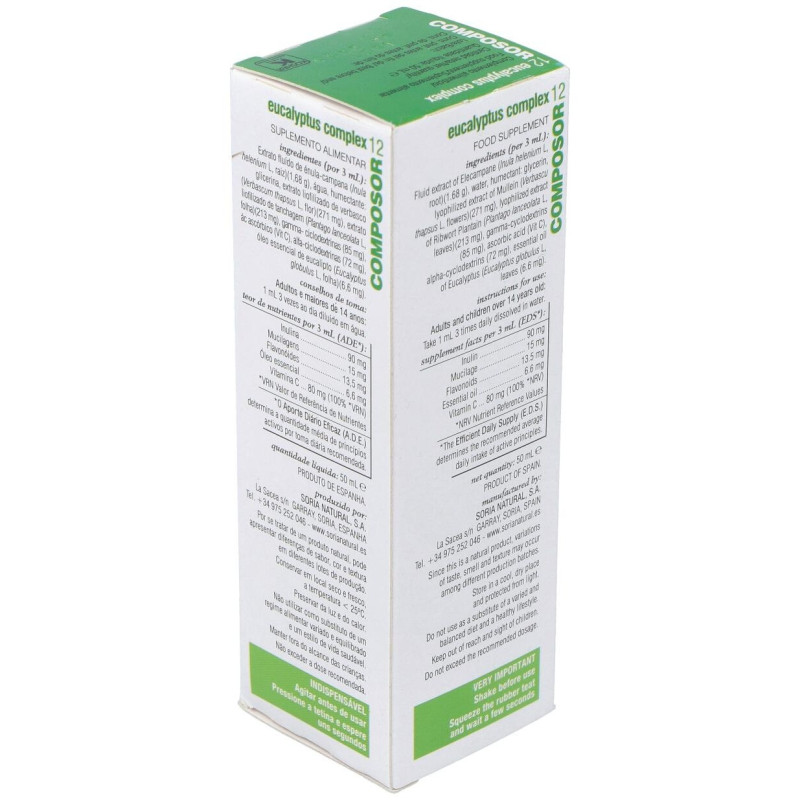 Composor 12 Eucalyptus Complex Xxi 50ml - Soria Natural