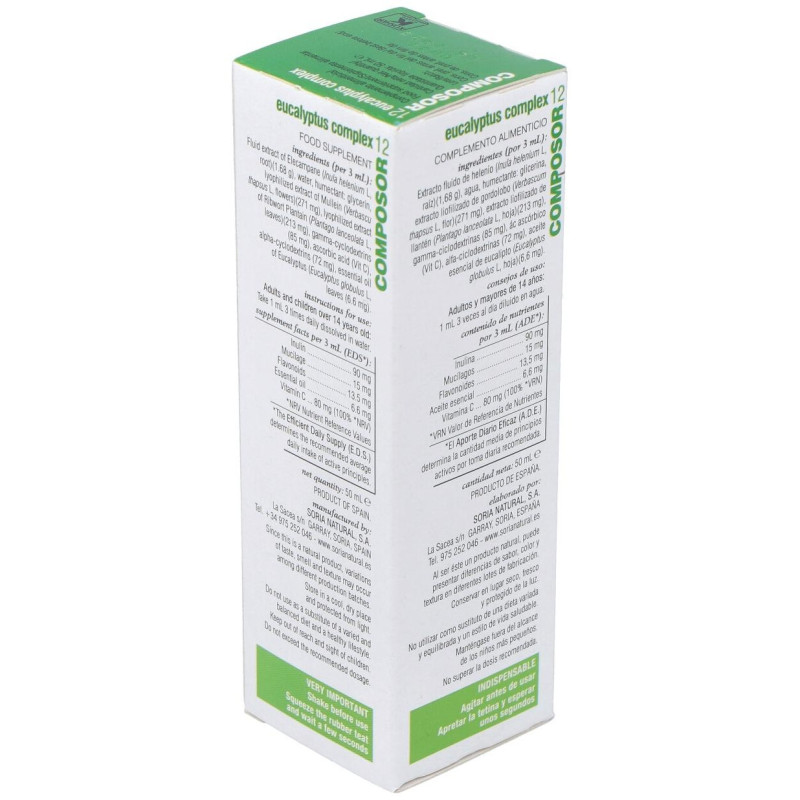 Composor 12 Eucalyptus Complex Xxi 50ml - Soria Natural