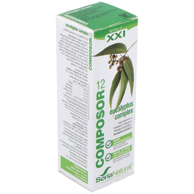 Composor 12 Eucalyptus Complex Xxi 50ml - Soria Natural