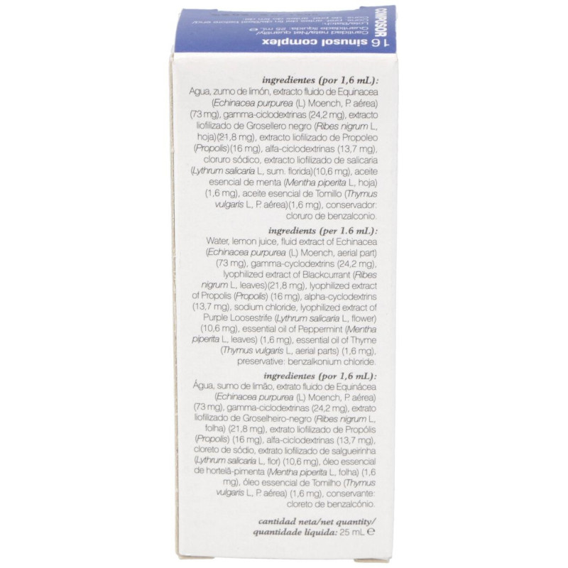 Soria Complemento Composor 16 Sinusol Xxi - Soria Natural