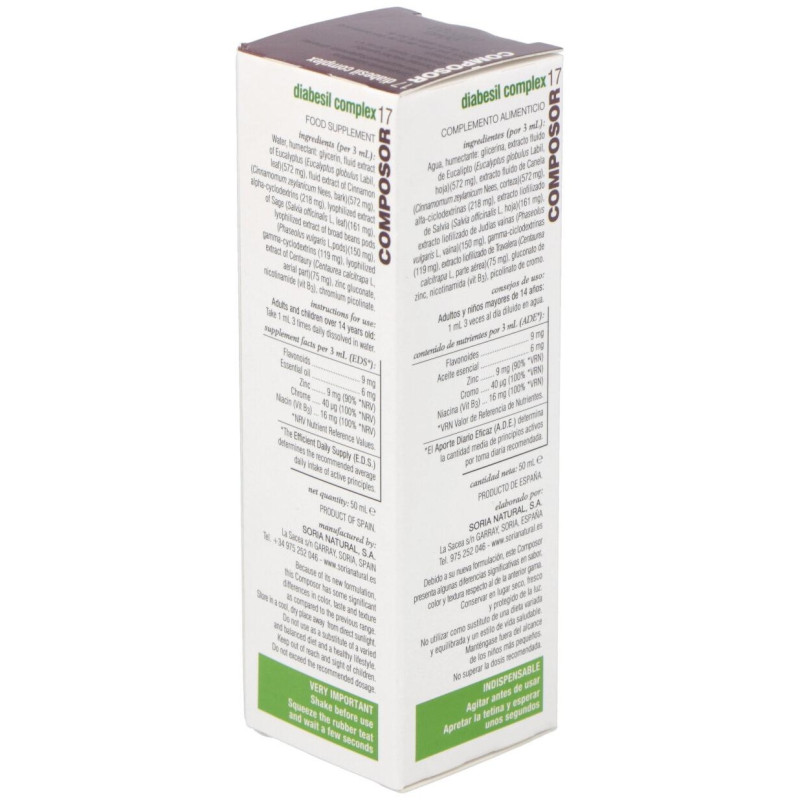 Soria Complemento Composor 17 Xxi Diabesil Complex