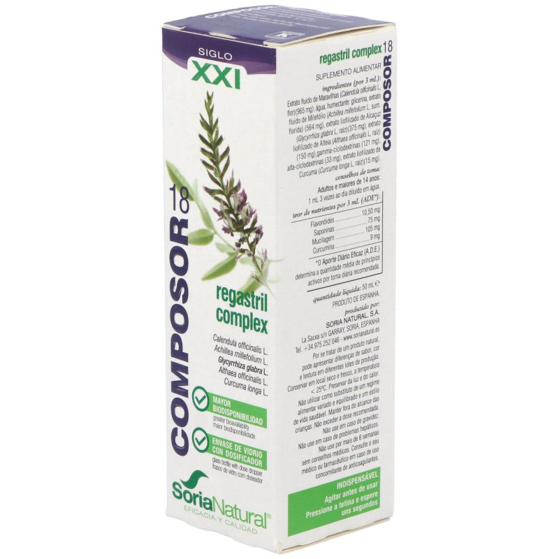 Composor 18 - Regastril Complex 50ml - Soria Natural
