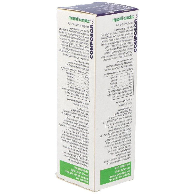 Composor 18 - Regastril Complex 50ml - Soria Natural