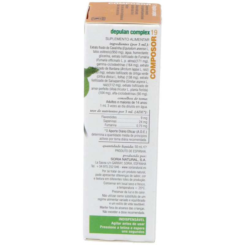 Composor 19 - Depulan Complex 50ml - Soria Natural