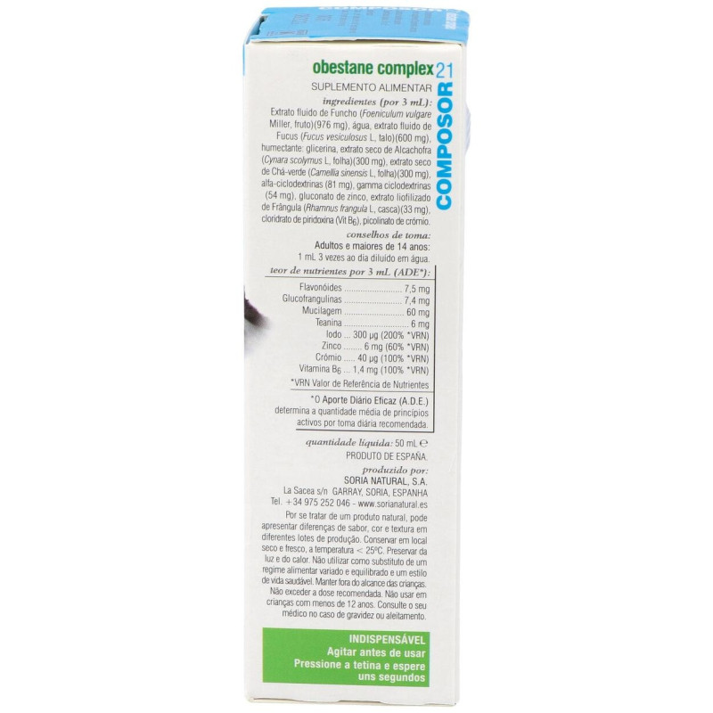 Composor 21 Obestane Complex Xxi 50Ml.