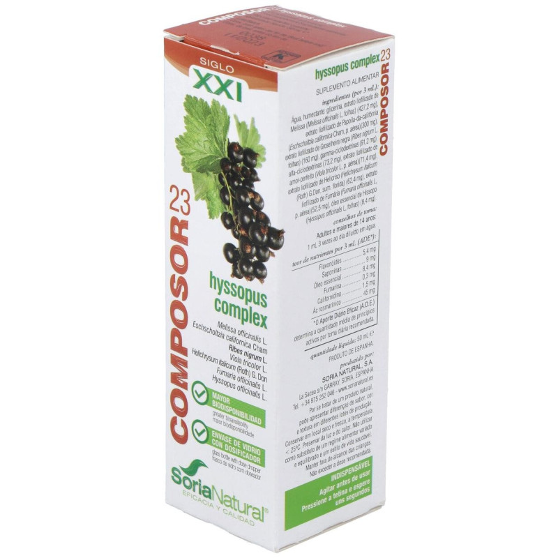 Composor 23 - Hyssopus Complex 50ml - Soria Natural