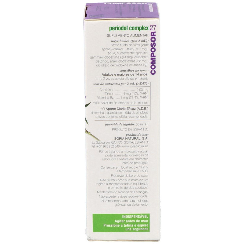 Composor 27 Periodol Complex 50ml - Soria Natural