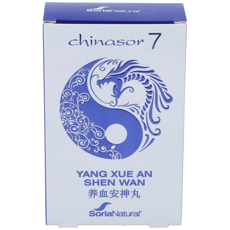 Chinasor 07 Yang Xue An Shen Wan 30comp - Soria Natural