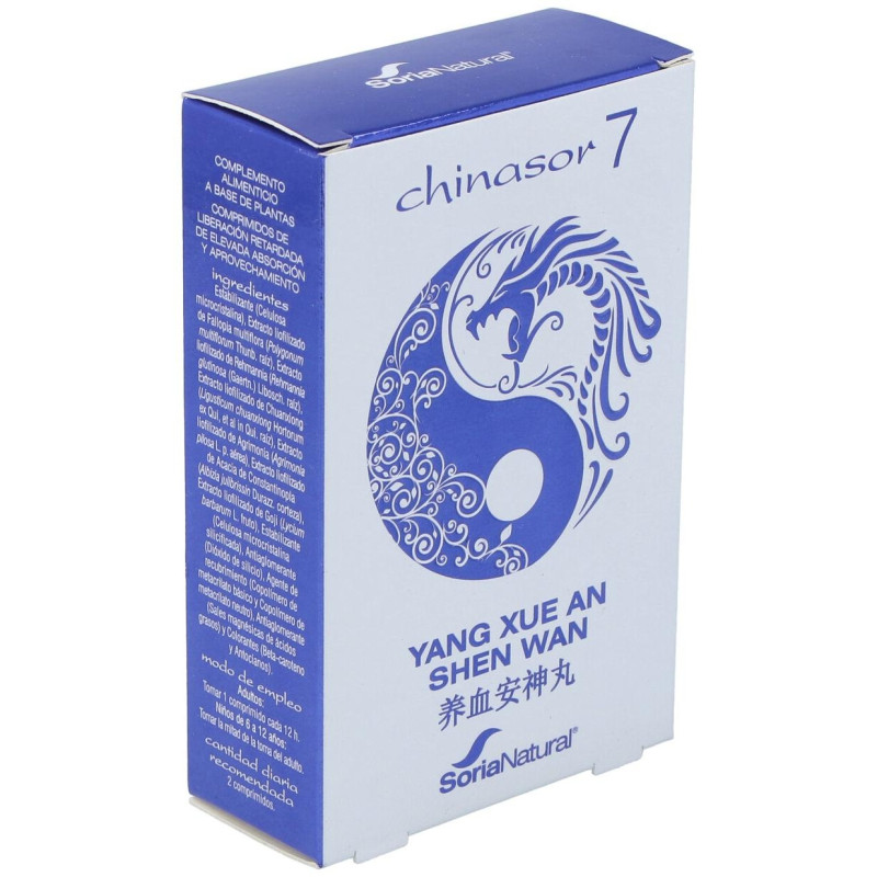 Chinasor 07 Yang Xue An Shen Wan 30comp - Soria Natural