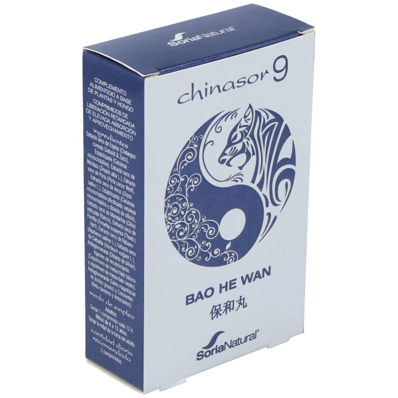 Chinasor 9 Bao He Wan 30comp - Soria Natural