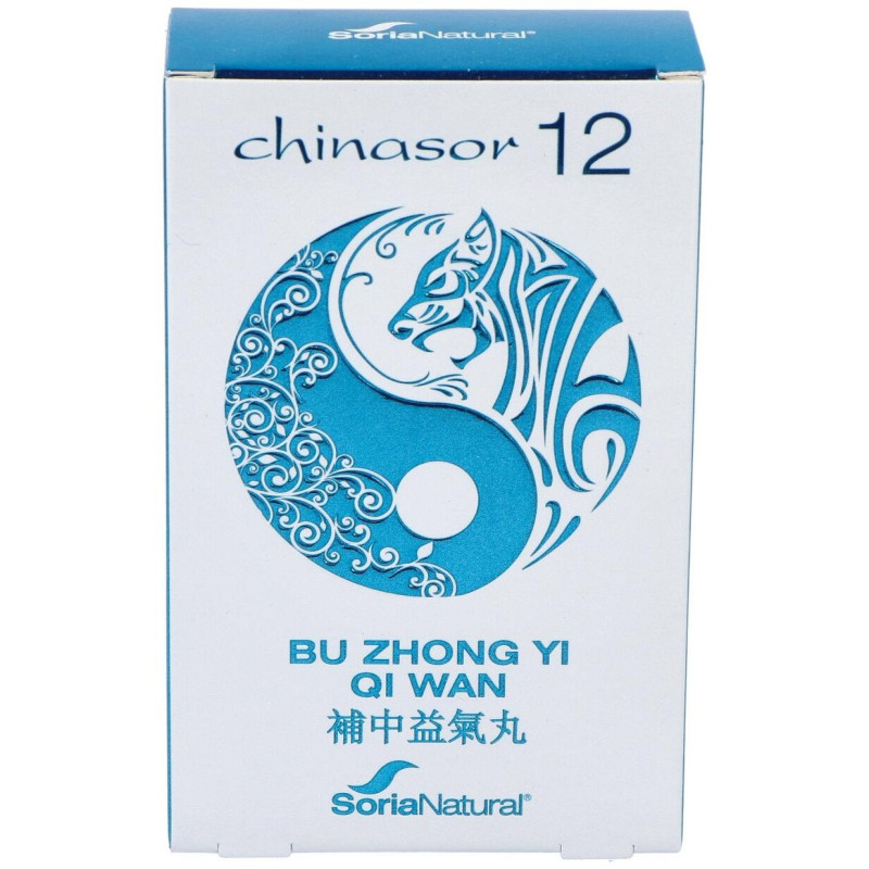 Chinasor 12 Bu Zhong Yi Qi Wan 30comp - Soria Natural
