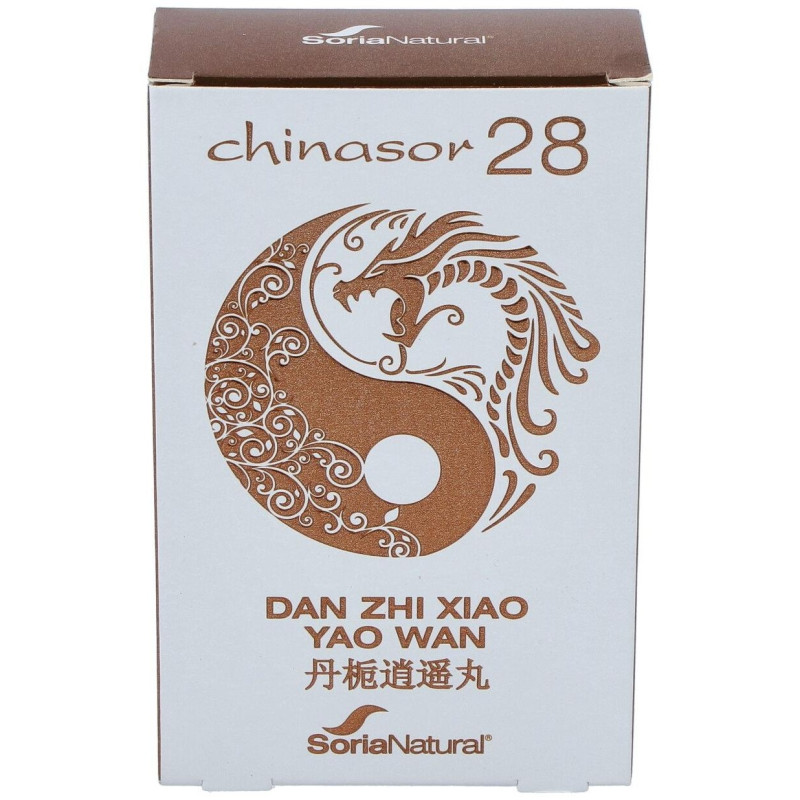 Chinasor 28 Dan Zhi Xiao Yao Wan 30 Comp - Soria Natural