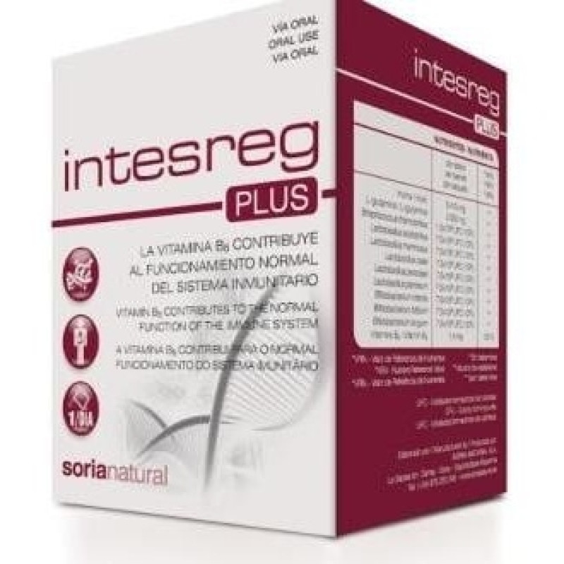 Intesreg Plus 14 Sobres X 10g - Soria Natural