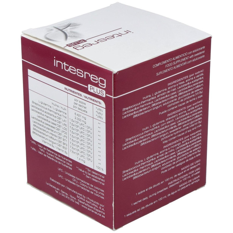 Intesreg Plus 14 Sobres X 10g - Soria Natural