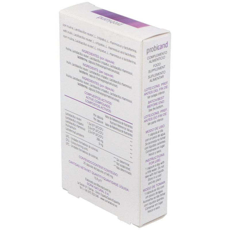 Probicand 20caps - Soria Natural