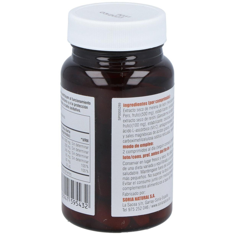 Mg Dose Soria Natural Vit Y Min 40 Hericium Complex 60Comp