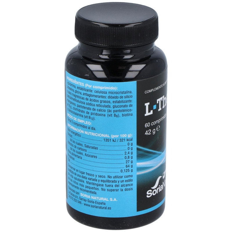 Soria Natural Mgdose L Theanina 700mg 60comp - mg Dose