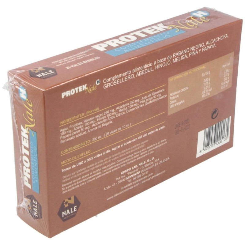 Protek - H 20 Ampollas - Nale