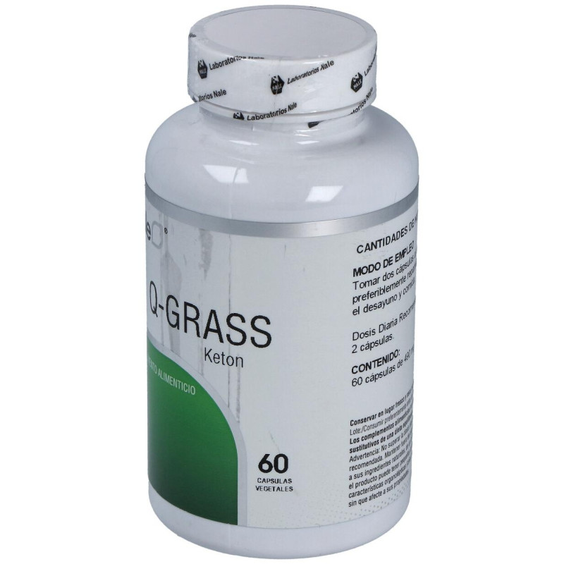 Q - Grass Ketone Cetona Frambuesa 60caps - Nale